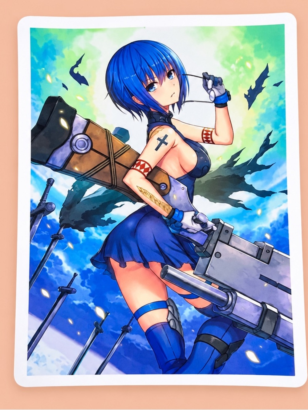 Powered Ciel | Tsukihime Melty Blood | Anime Sticker | 5/$10